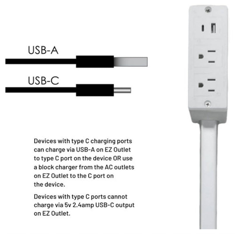 Electrical Outlet Expander Power Socket Rotating Extender Sofas Nightstands Desk