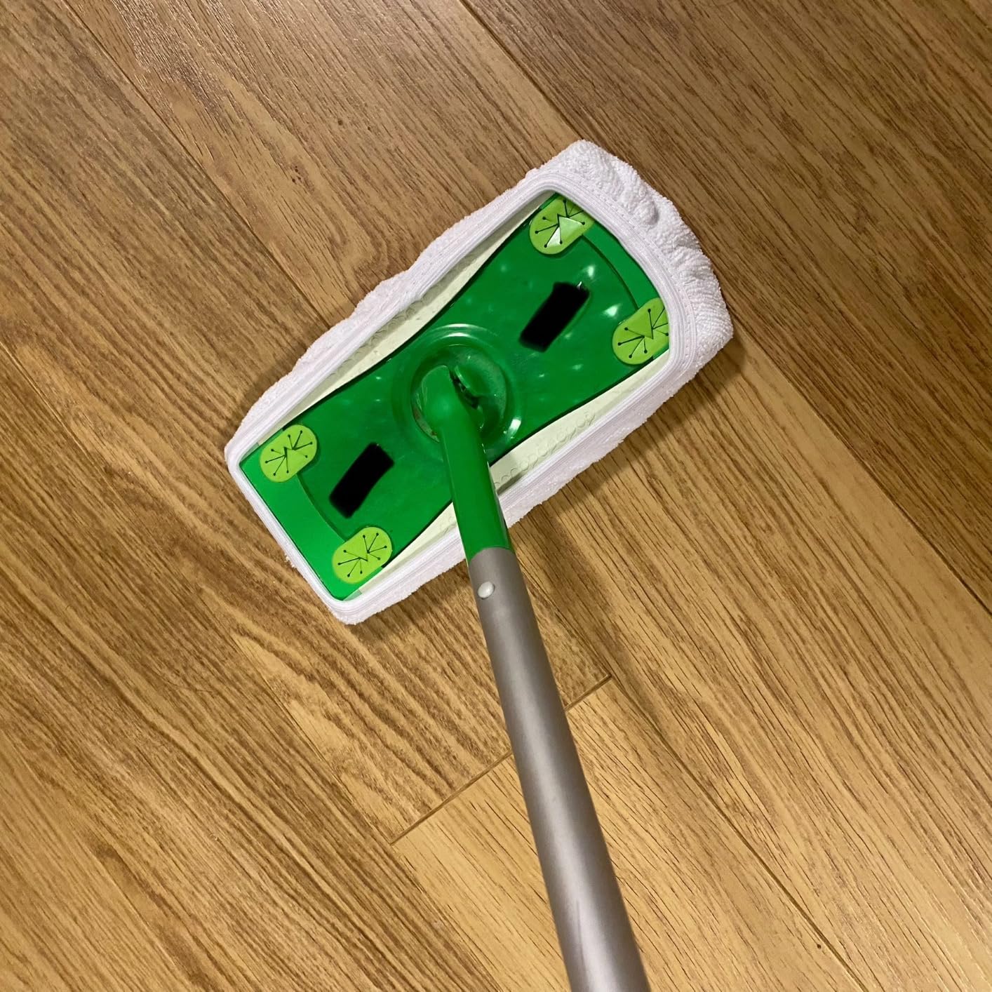 KMAKII 4pc Pack Reusable Microfiber Mop Pads – Wet/Dry for All Floor Types