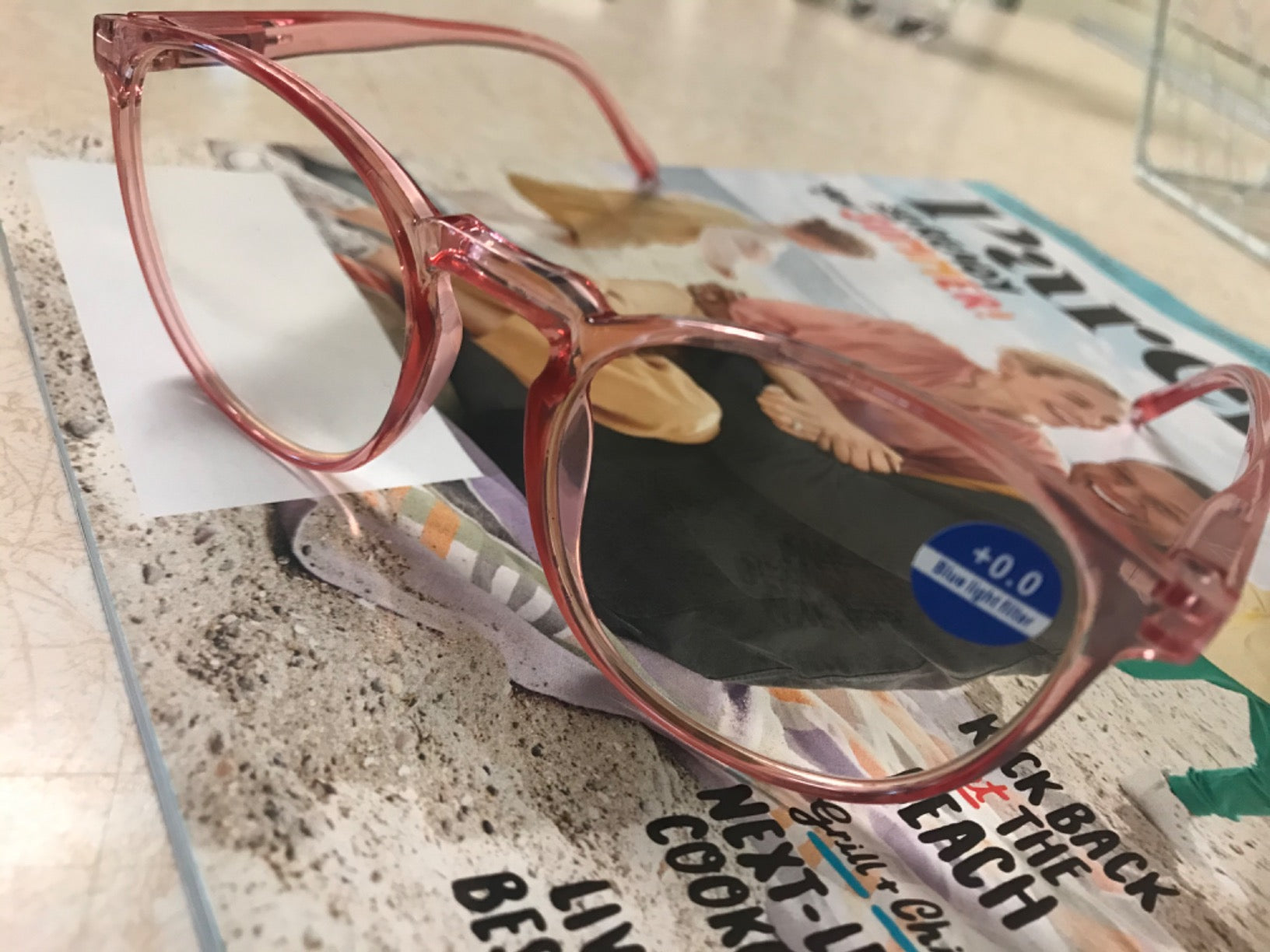 IBOANN Blue Light Glasses – Fashion Computer Eyewear for Eye Strain Relief 4pc