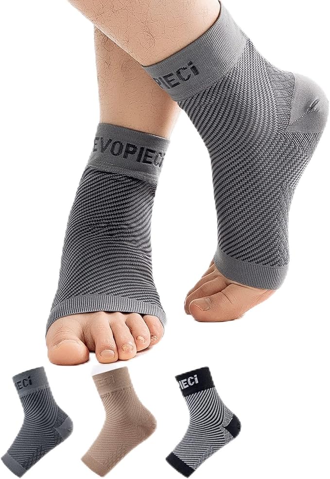 1 PRS Ankle Compression Sleeves– 20-30mmHg for Plantar Fasciitis & Achilles Pain